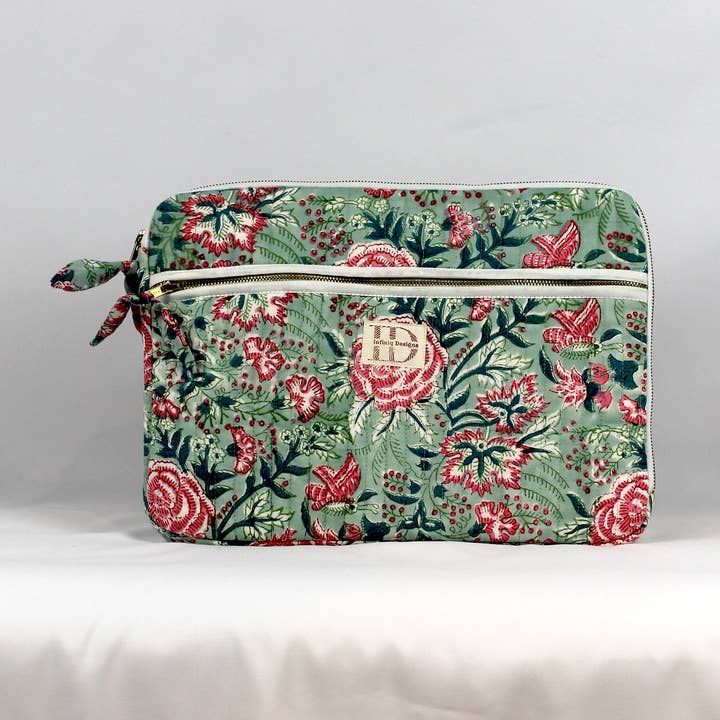 Laptop Sleeves - Wild Blossoms for wholesale by Infiniq Designs