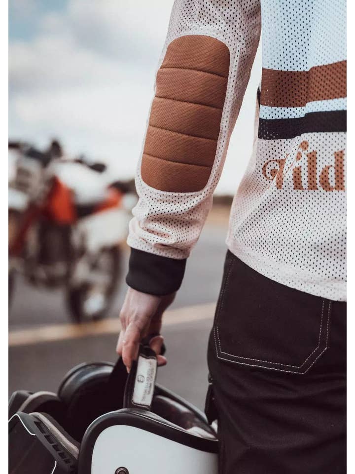 WILDUST - Wholesale Screen Printed T-Shirt - Women's - JERSEY CROSS - CLASSIC RIDER7