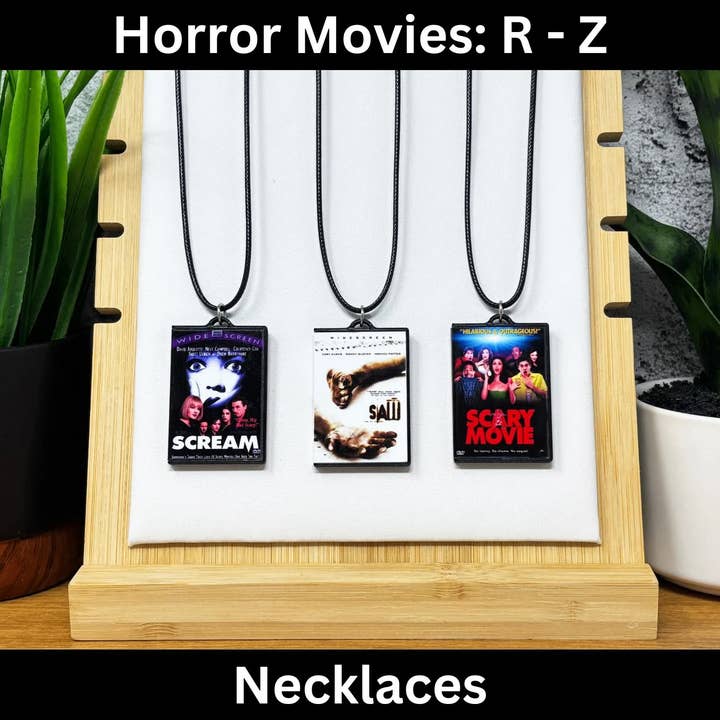 Películas de terror (R-Z) Collares para venta al por mayor de BitsyLabs