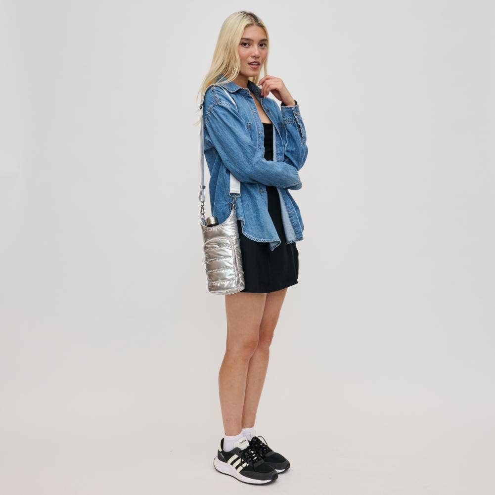 Urban Expressions - Wholesale Crossbody Bag - Women's - Jace Water Bottle Nylon Puffer Crossbody27