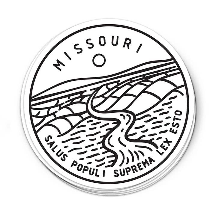 Missouri Sticker for wholesale by Albion Mercantile Co.
