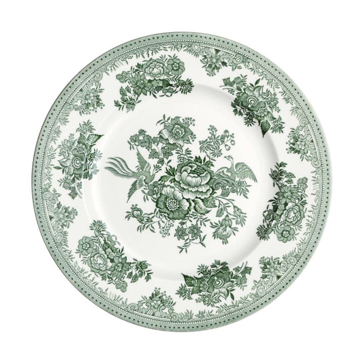 Burleigh - Wholesale Dinner Plate - Dark Green Asiatic Pheasants Dinner Plate
