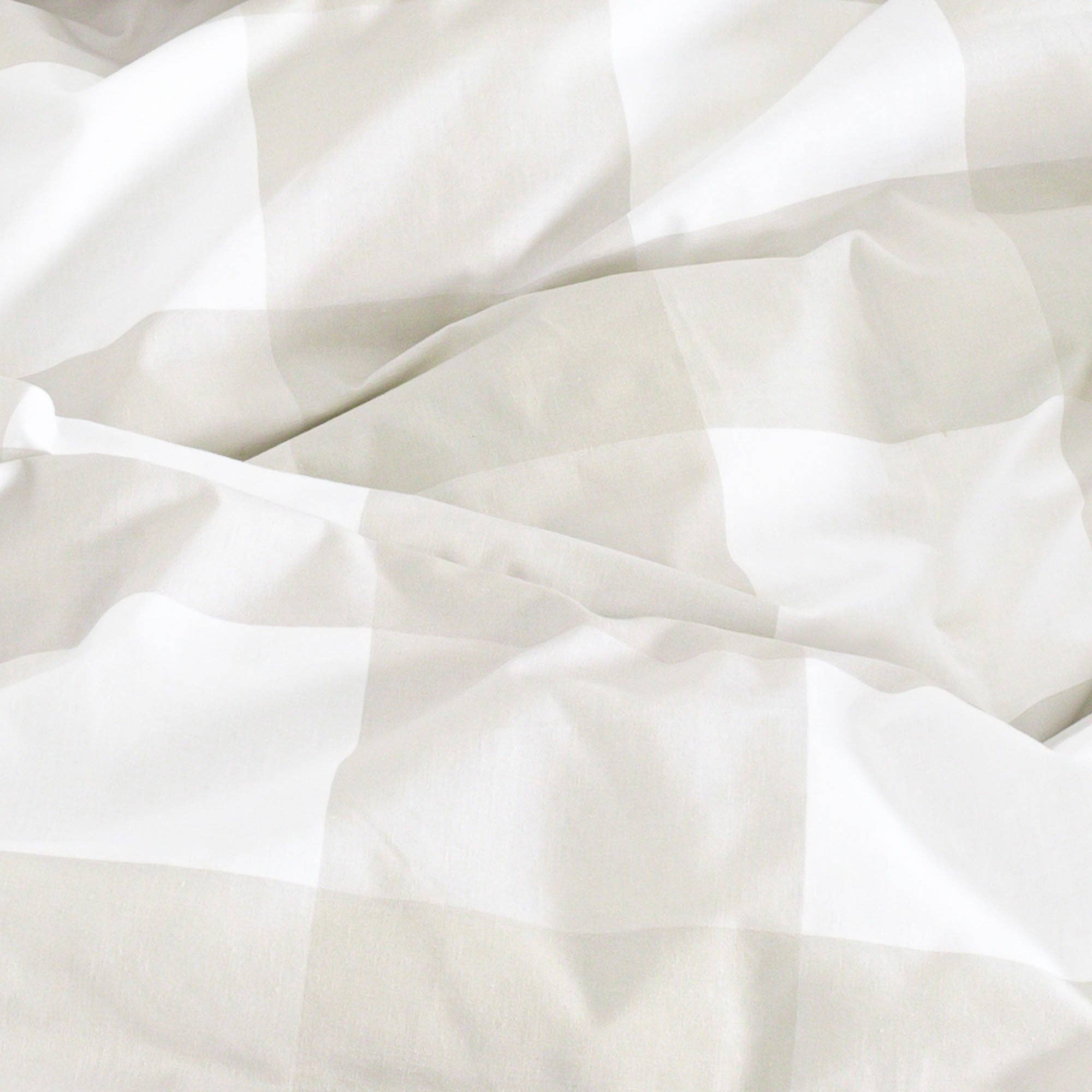 Happyfriday – Engroshandel Hovedpudebetræk – Gingham Pudebetræk Beige4