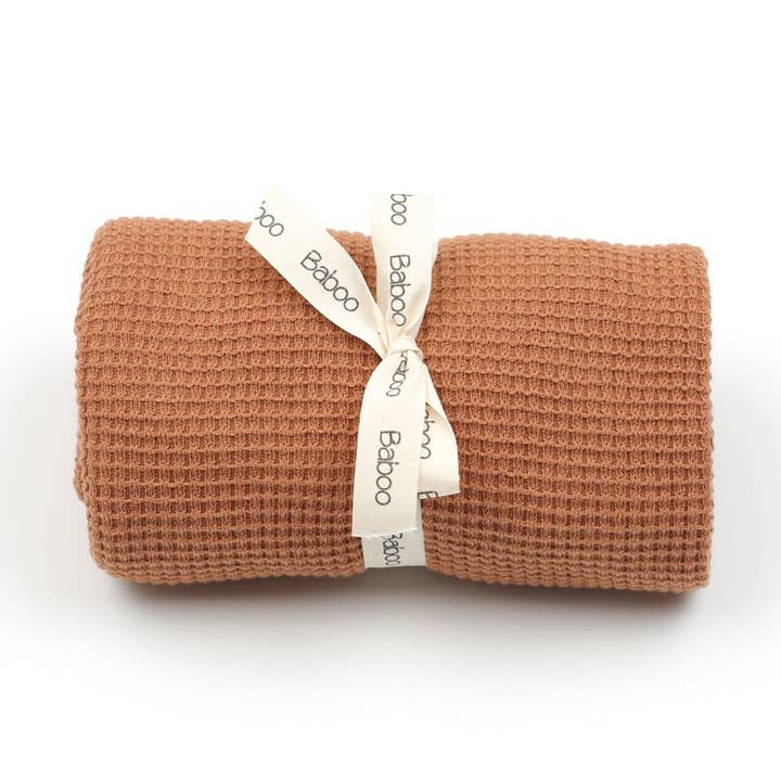Brun våffelfilt för wholesale av Baboo