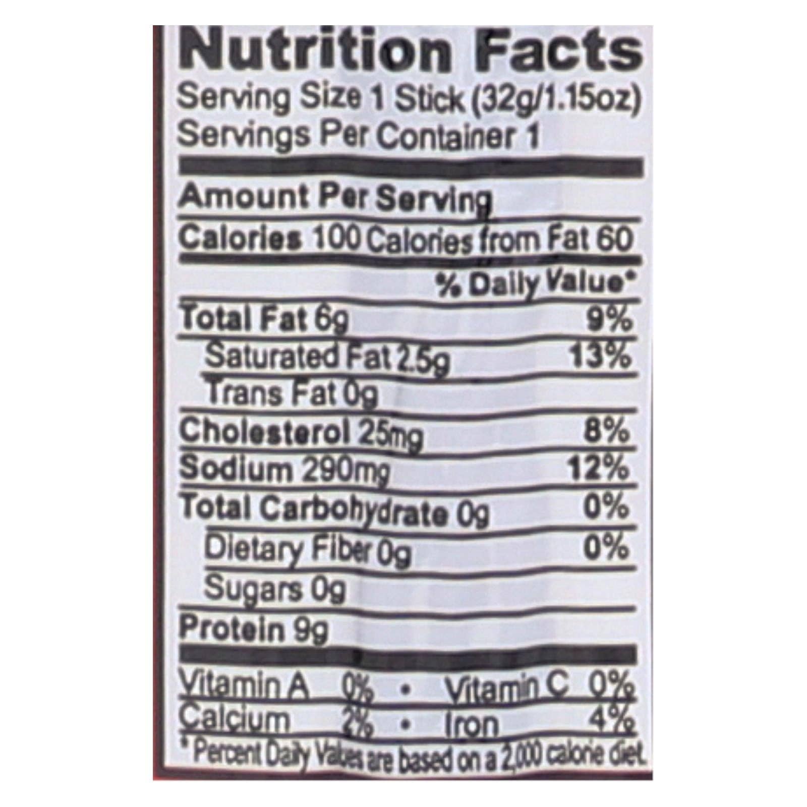 Ware Spark - Wholesale Jerky - Chomps Beef Sticks - Original - Case Of 24 - 1.15 Oz2