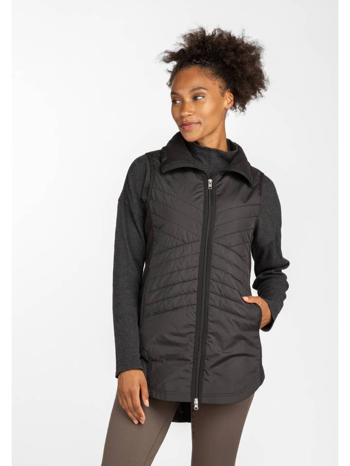 LIV Outdoor – wholesale Outerwear Vest - Women’s – Women's Valais Insulated Hybrid Vest