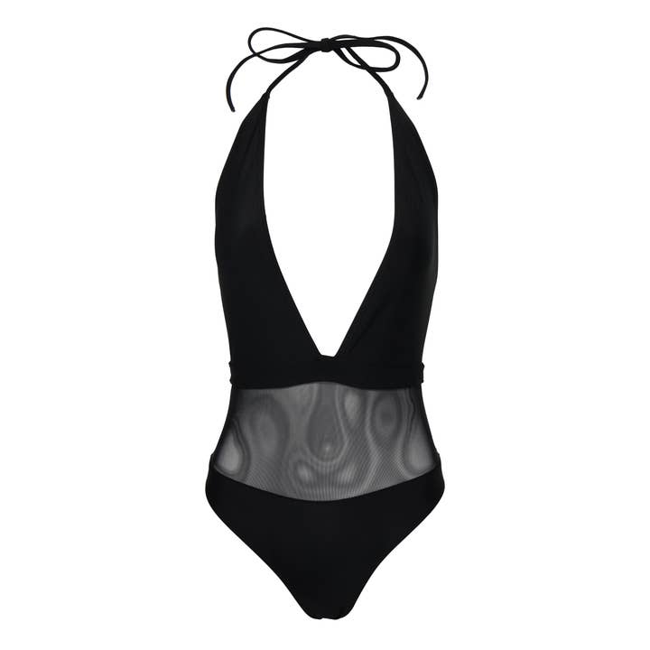 Monokini à col en V pour la vente par J.WHITE Collection