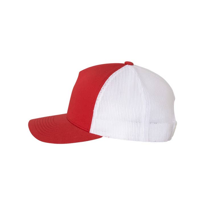 Total Apparel - Wholesale Trucker Hat - Unisex - Yupoong Adult 5-Panel Retro Trucker Cap | 650613