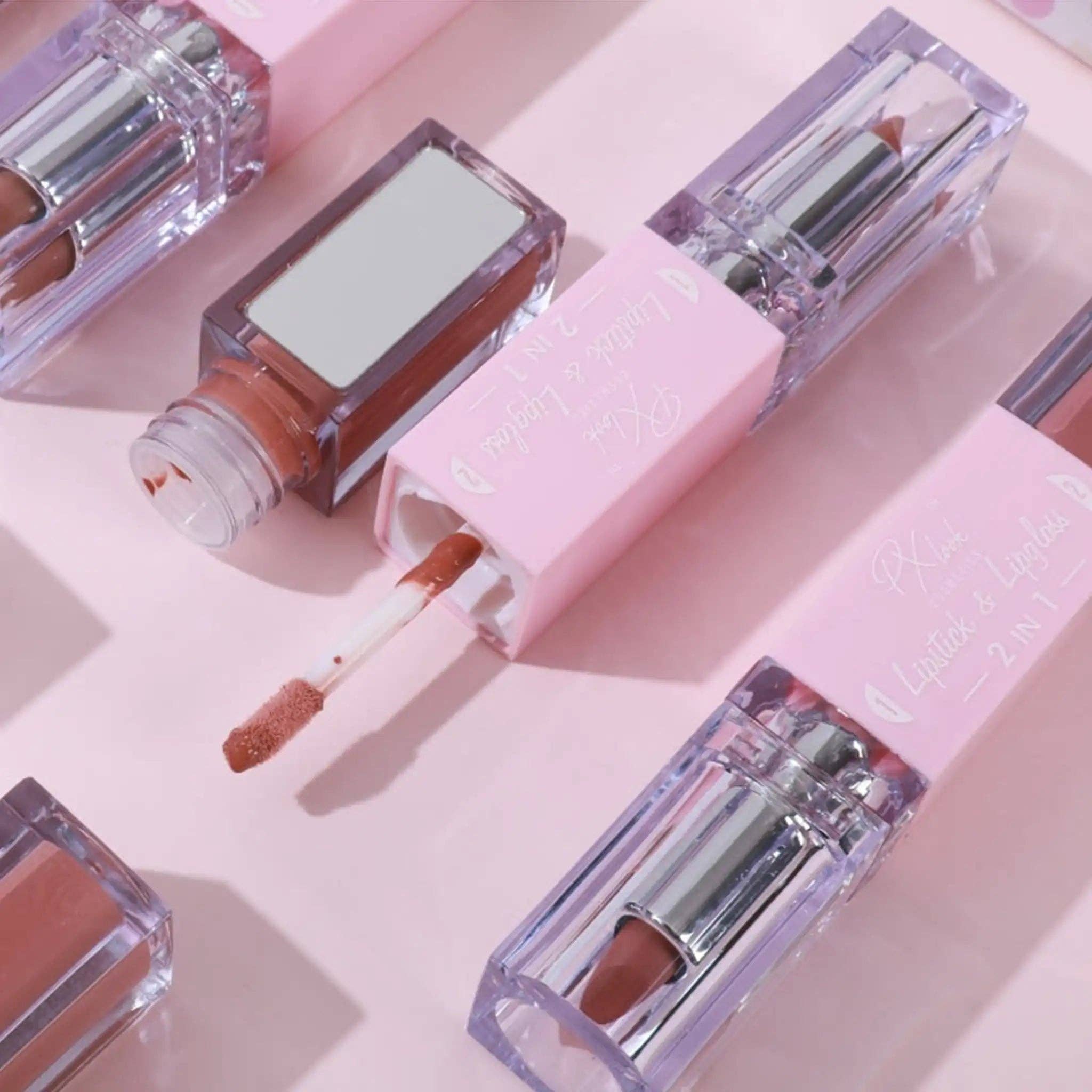 VIAI Beauty - Vendita all'ingrosso Rossetti - Combinazione Rossetto e Lucidalabbra 2-in-119