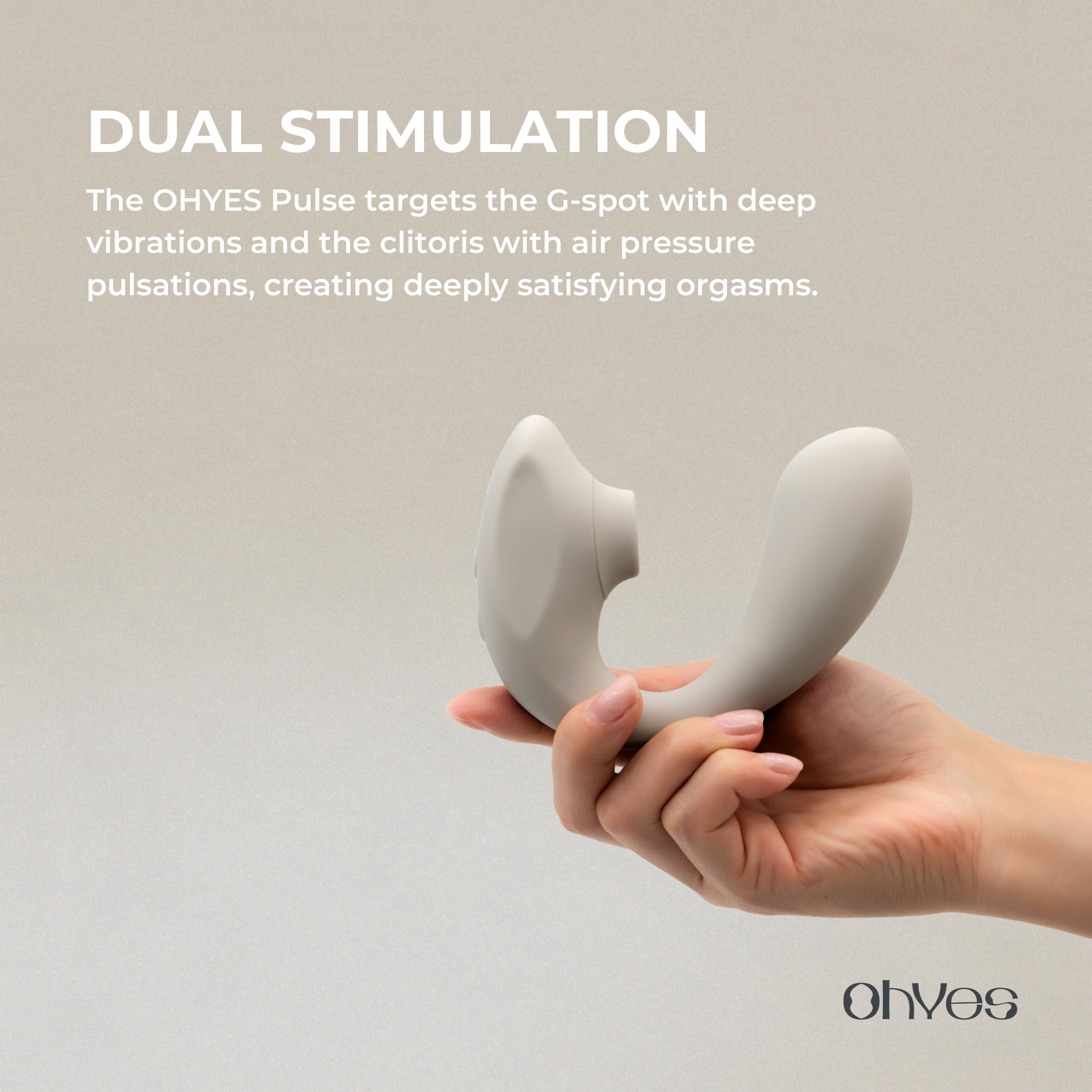 ohyes - Wholesale Sex Toy - Dual Air Pressure and G Spot Vibrator - OHYES Pulse 10