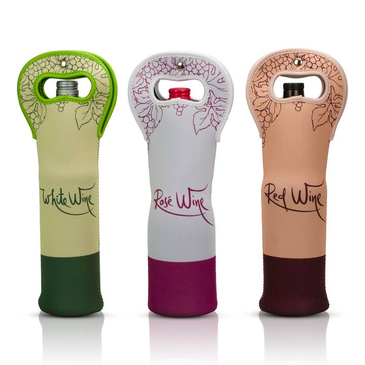 MADE EASY KIT - Wholesale Wine tote - Made Easy Kit Insulated Wine Tote Neoprene Carrier Set of 326