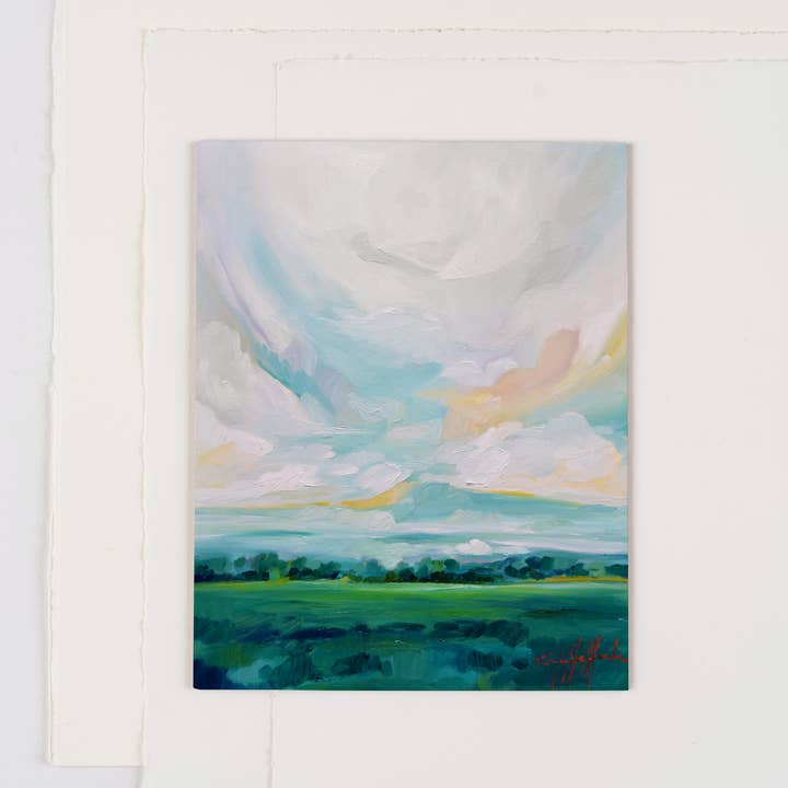 Emily Jeffords - Wholesale Art Print - "To the Stillness" A Canvas Print by Emily Jeffords