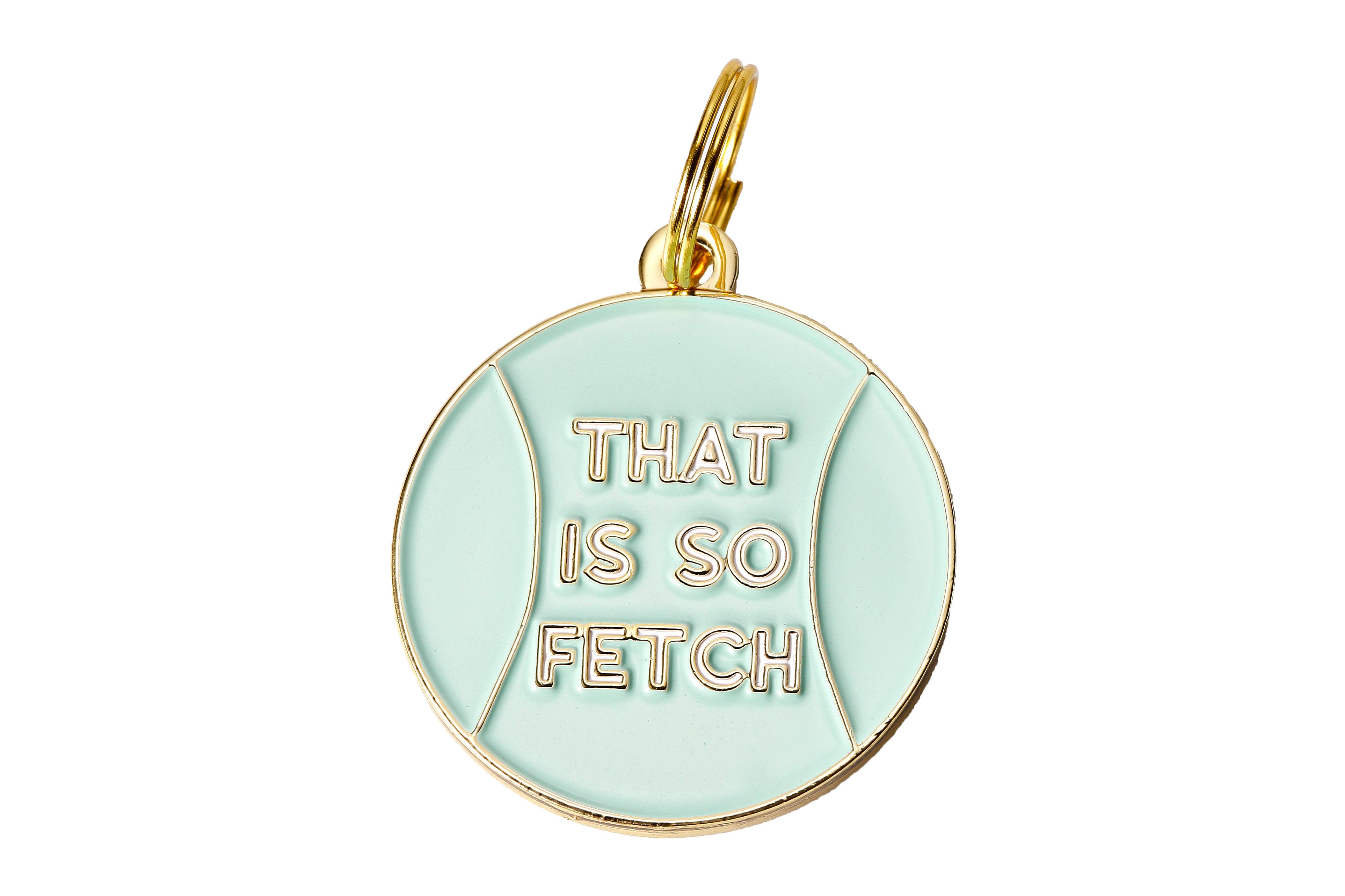 Two Tails Pet Company - Wholesale Pet Identification Tag - Dog - That is So Fetch Pet ID Tag