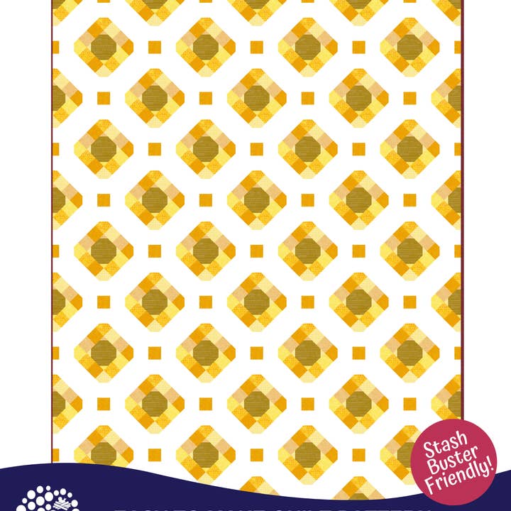 The Sewing Loft - Wholesale Craft sewing kit - Honey Pot Quilt Pattern 10 Pack2