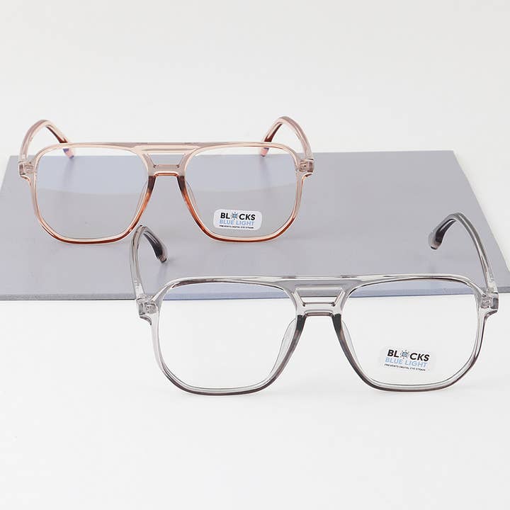 MIX Blue Light Blocker optische brillen - set van 4 verschillende modellen voor groothandel op Faire3