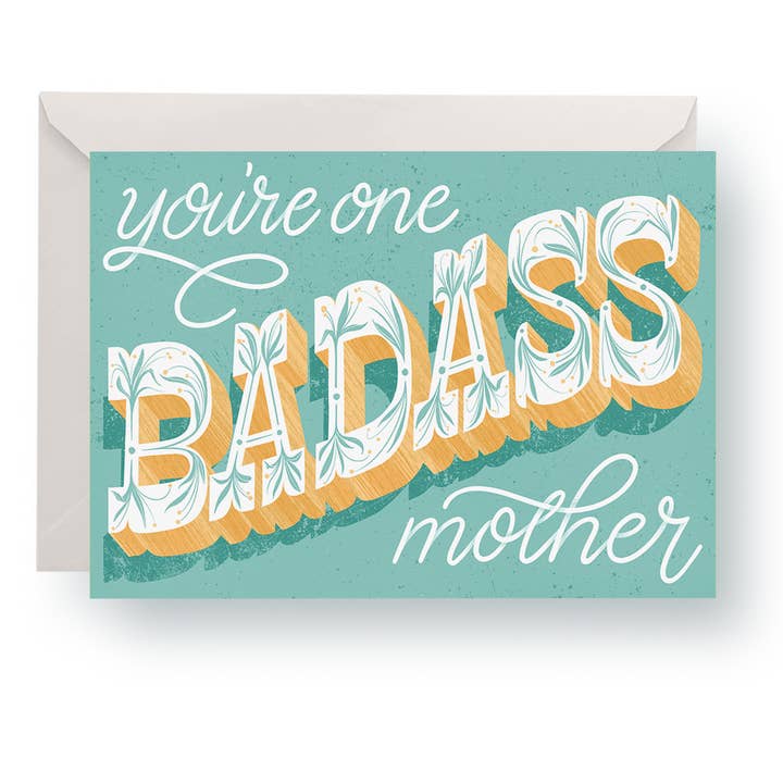 Du er en badass mor - A2-kort for engroshandel hos hey, alissandra
