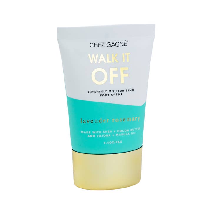 Chez Gagné - Wholesale Foot cream - Walk It Off - Clean + Foot Crème - Lavender - 3.4oz