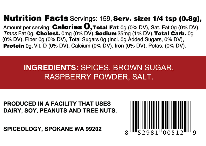 Spiceology - Wholesale Rub - Raspberry Chipotle | Sweet & Spicy Rub5