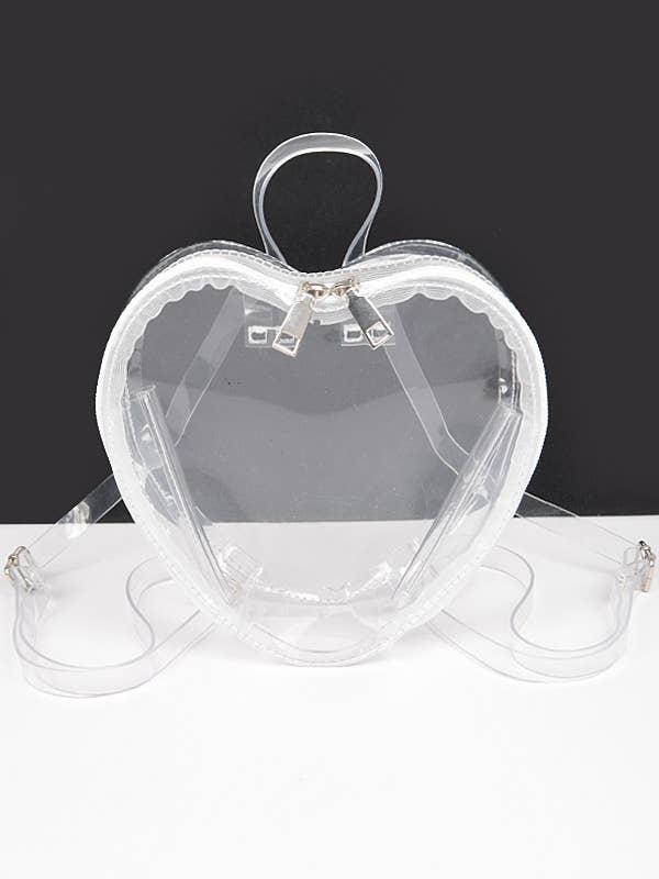 Heart Shape Clear Ryggsäck för wholesale av Shop Neighbors