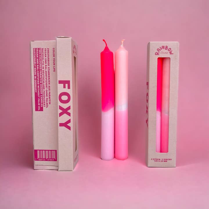 Rainbow Studio Foxy - Neonljus, tvåpack för wholesale av Pink Stories