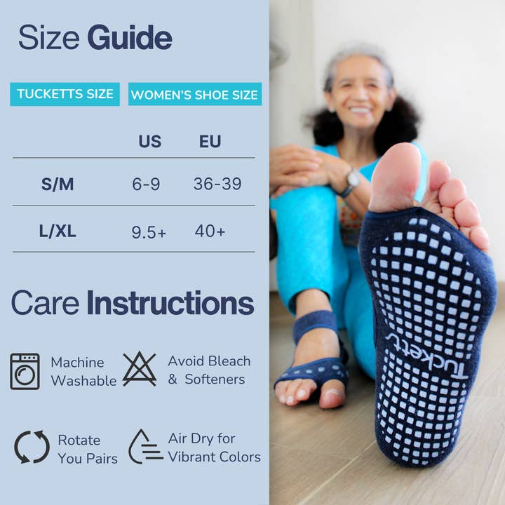 Tucketts - Wholesale Socks - Women's - Tucketts Allegro Guava Ombre Pilates Socks - Non-Slip Grip, Open Toe, Barre & Yoga - Women's2