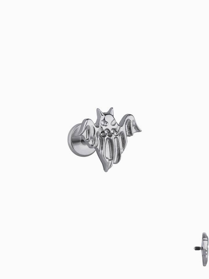 👻 Titanium Cute Ghost Stud for wholesale by oumo jewelry