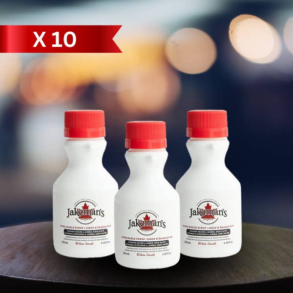 Sirop d'érable pur Jakeman's P211/3 - Bouteilles en plastique 100ml X3 pour la vente par Jakeman's Maple Products