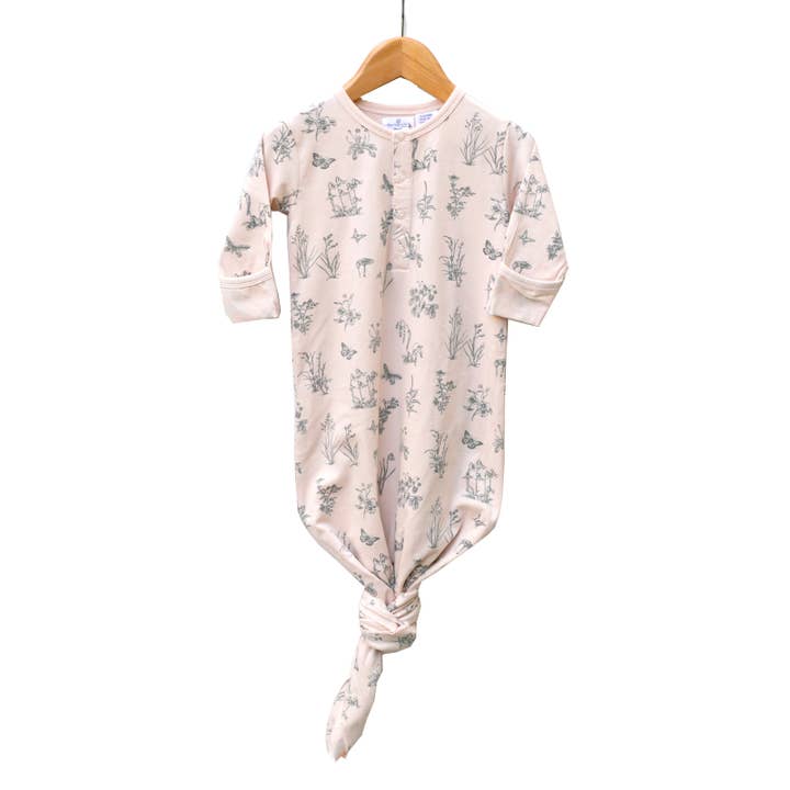 Baby sömnklänning - Blush Meadow för wholesale av Burrow & Be