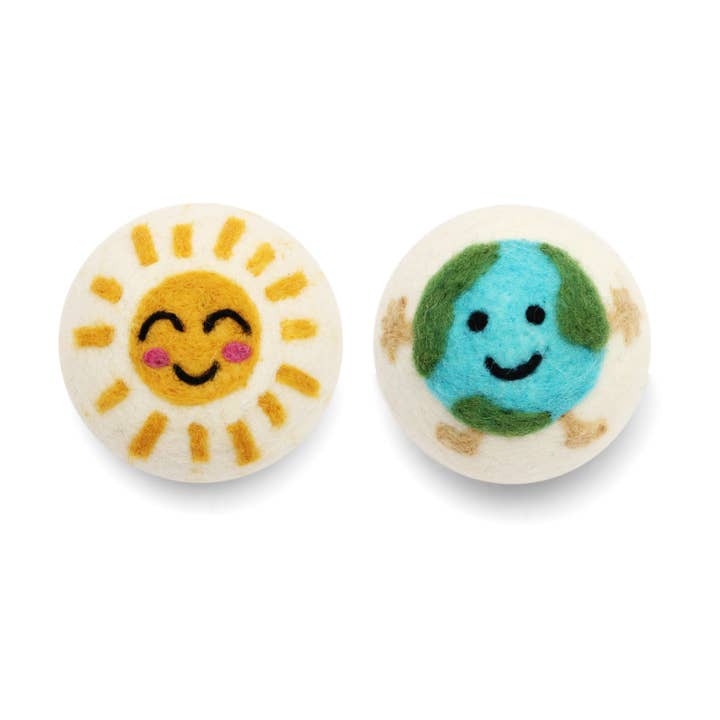 Ethical Global - Wholesale Dryer Balls - Earth & Sun Eco Wool Dryer Balls Fair Trade