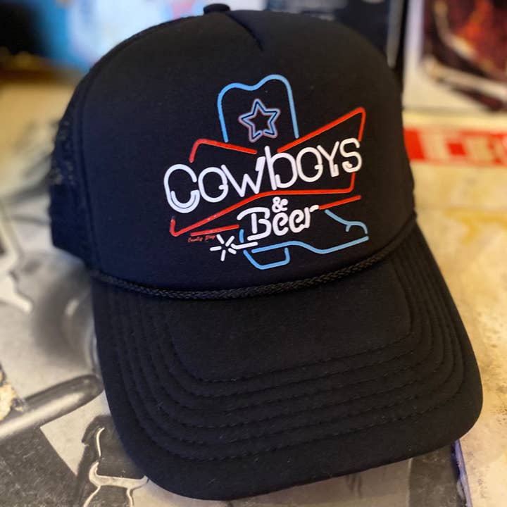Cowboys & beer Neon light vintage Trucker Foam Hat and other Purchase Wholesale neon rope light. Free Returns & Net 60 Terms on Faire trending on Faire.