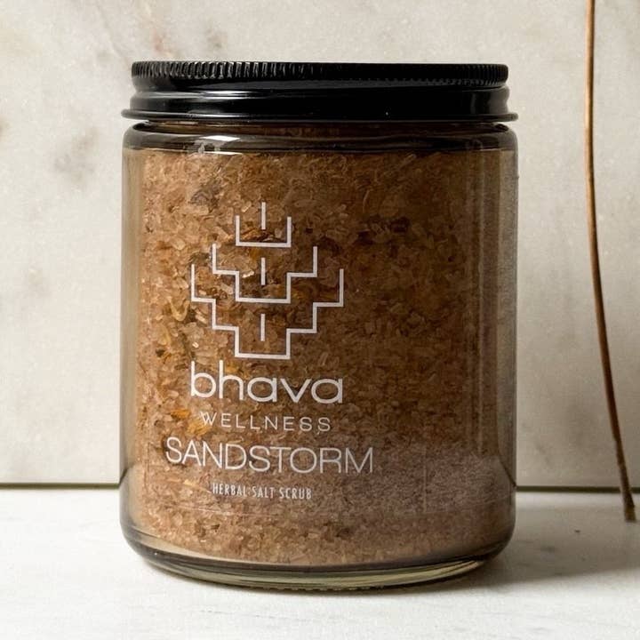 Bhava Wellness - Wholesale Body Scrub/Exfoliant - Sandstorm herbal salt scrub0