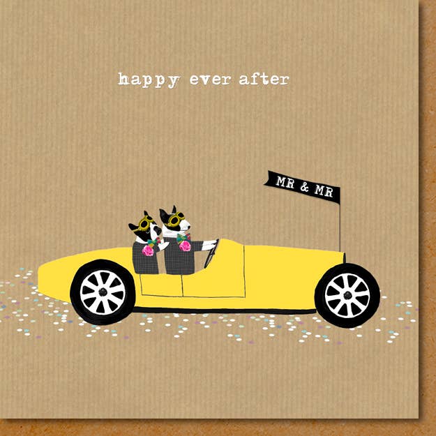 Sally Scaffardi Design - Wholesale Wedding Card - HN002 ... Wedding Card (Mr & Mr)