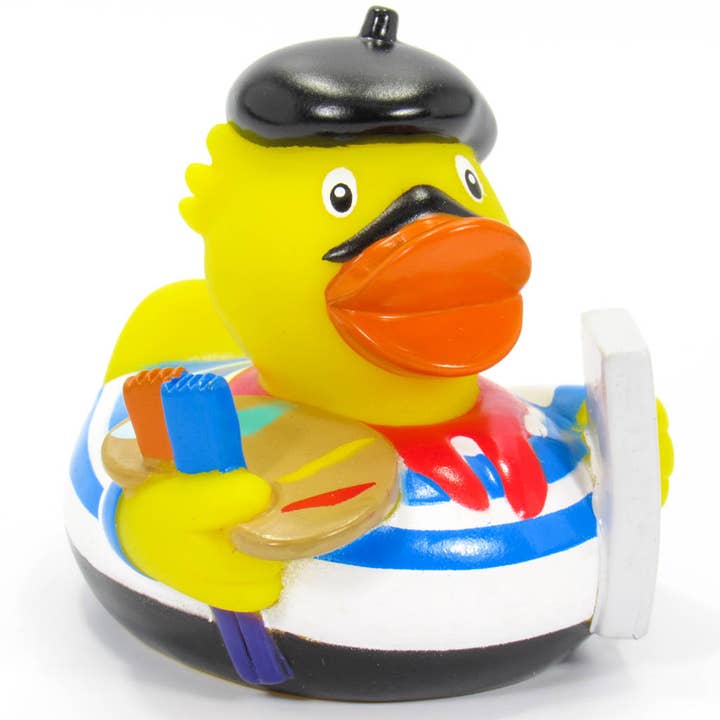 Peintre français Rubber Duck pour la vente par Ducks in the Window