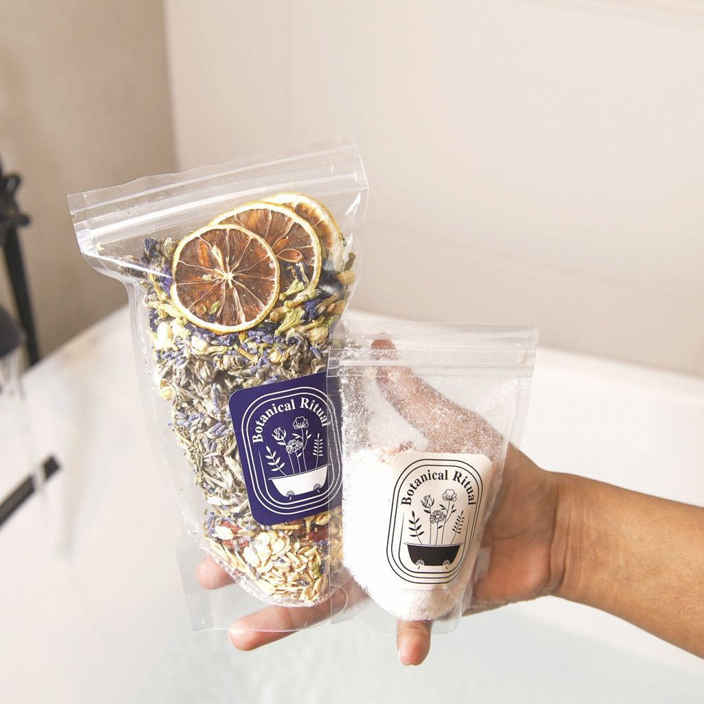 Botanical Ritual - Wholesale Bath Salts - Moonlit Meadows: Stress Relief and Deep Sleep1