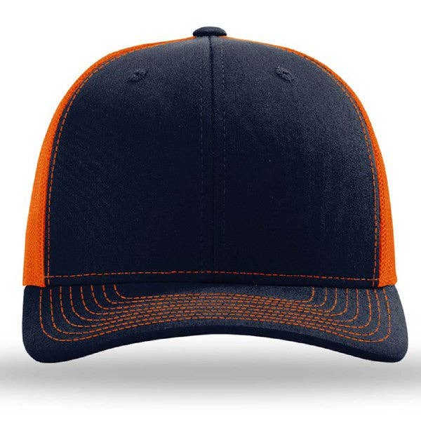 Kodiak Wholesale - Wholesale Trucker Hat - Unisex - Richardson 112 Snapback Trucker Cap - Custom Leather Patch H59