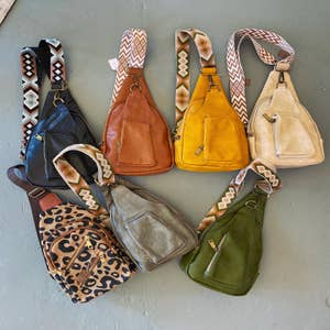 Pu Leather Plain Sling bags at wholesale Prices, For Casual Wear
