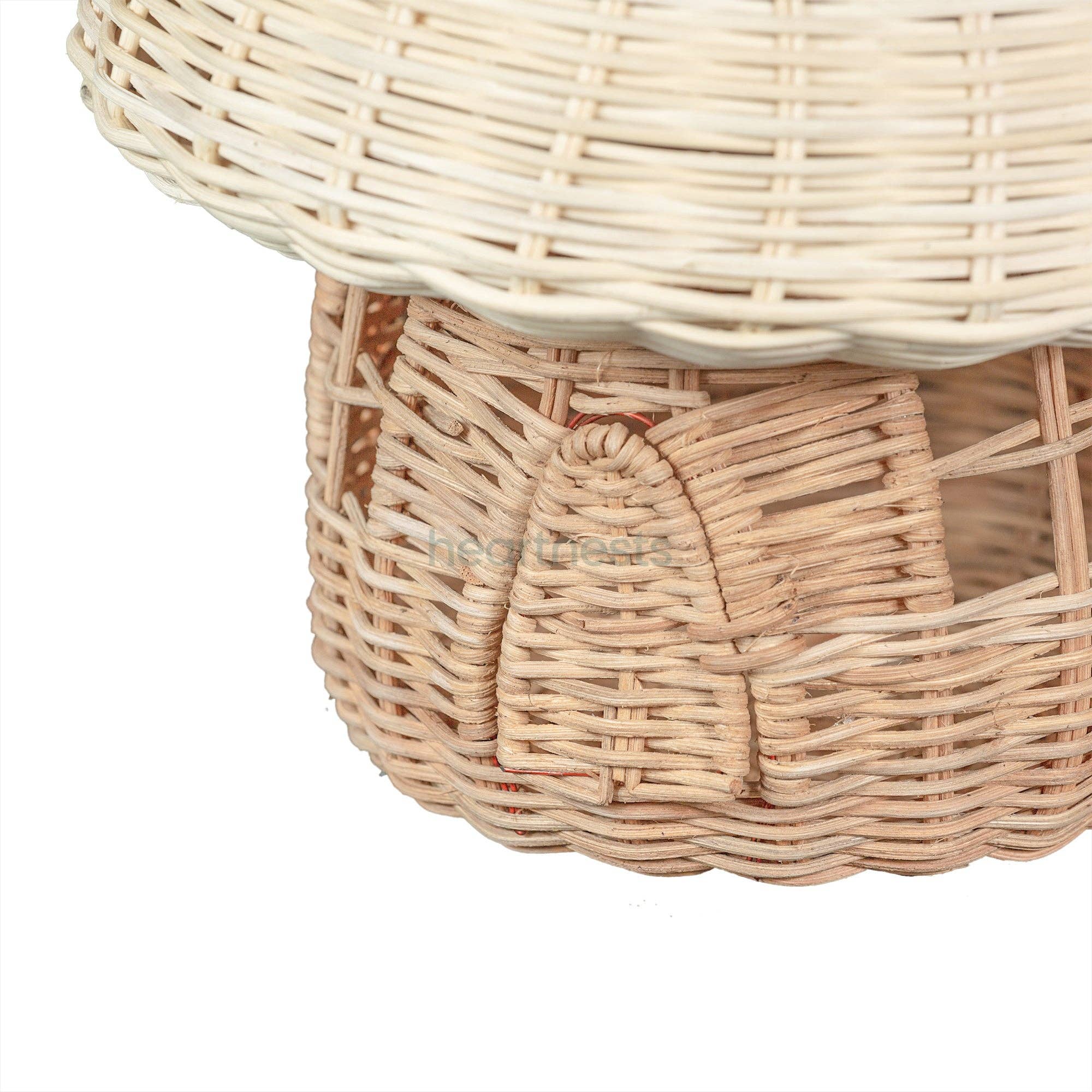 heartnests - Wholesale Decorative tabletop object - Malia Rattan Mushroom3