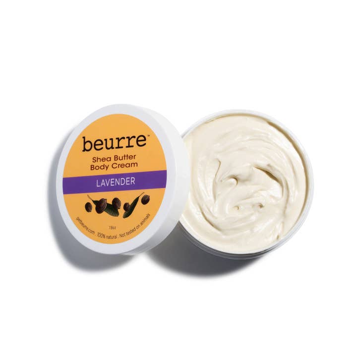 Shea Butter Body Cream (Lavender) for wholesale by Le Beurre Shop, LLC