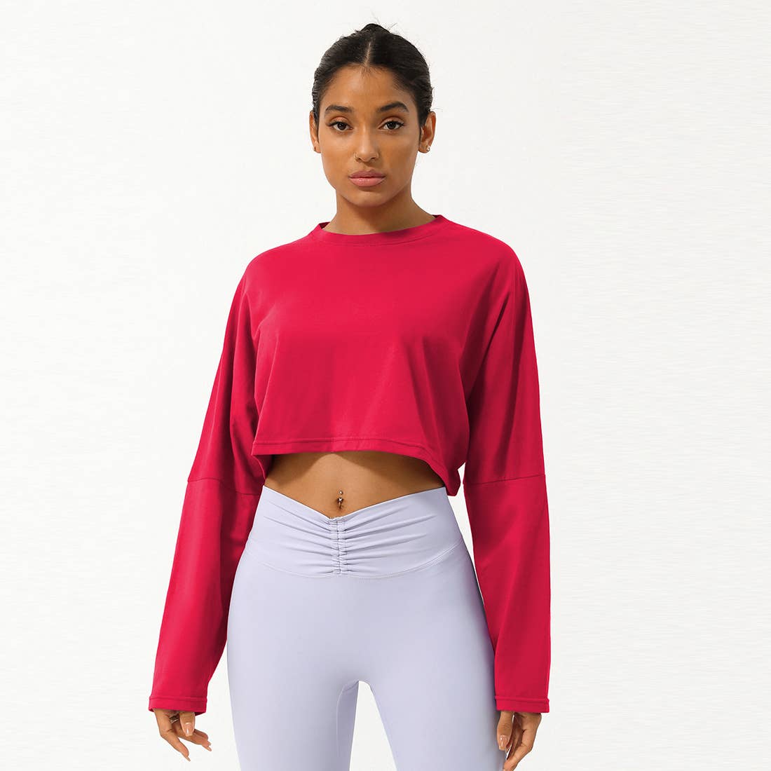 Sodalemon - Vente Chemise – femme - chemises amples à manches longues de yoga et de sport pour femmes0