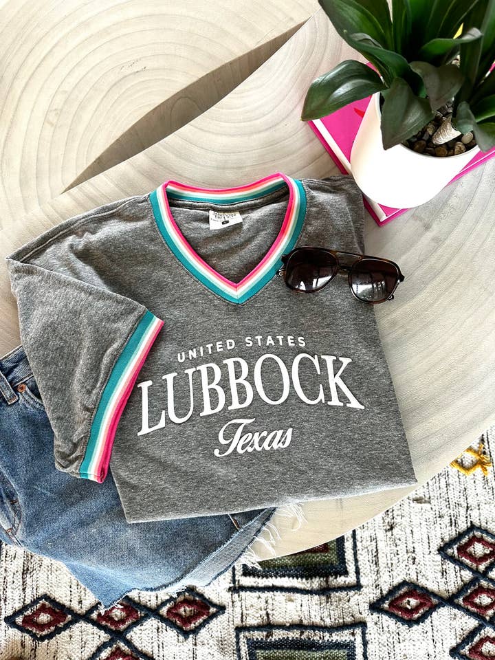 Jadelynn Brooke - Vendita all'ingrosso Maglietta serigrafata - Donna - Tipografia Moderna Arcuata Personalizzata - SS (Costola Grigia Dic)0