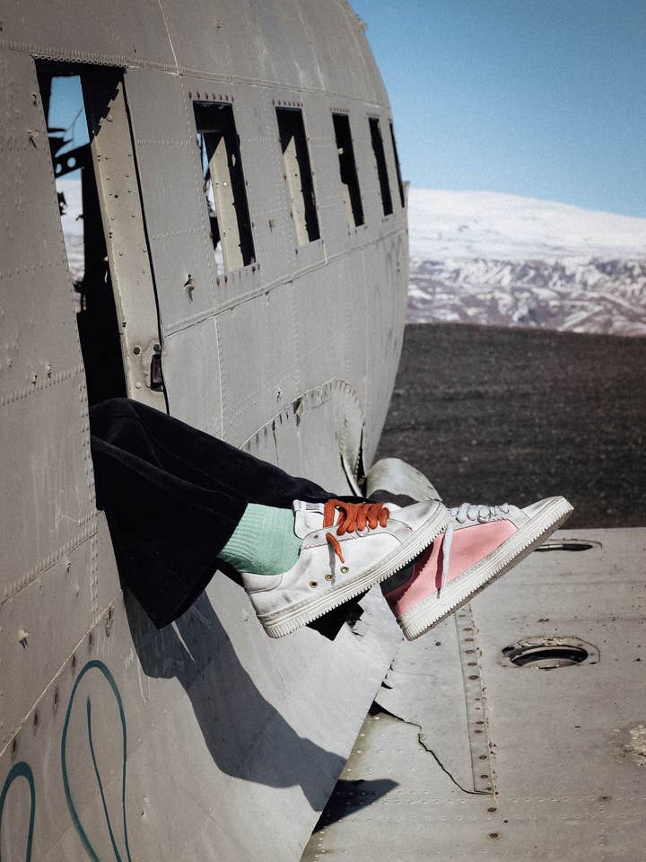 Lederen sneakers Lighty Smoothie voor wholesale door Shinkokyu