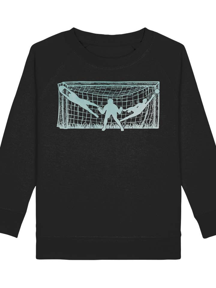 Fußballspieler Torwart Fußballer Kinder Fußball Sweatshirt für den Großhandel von Tigerlino®