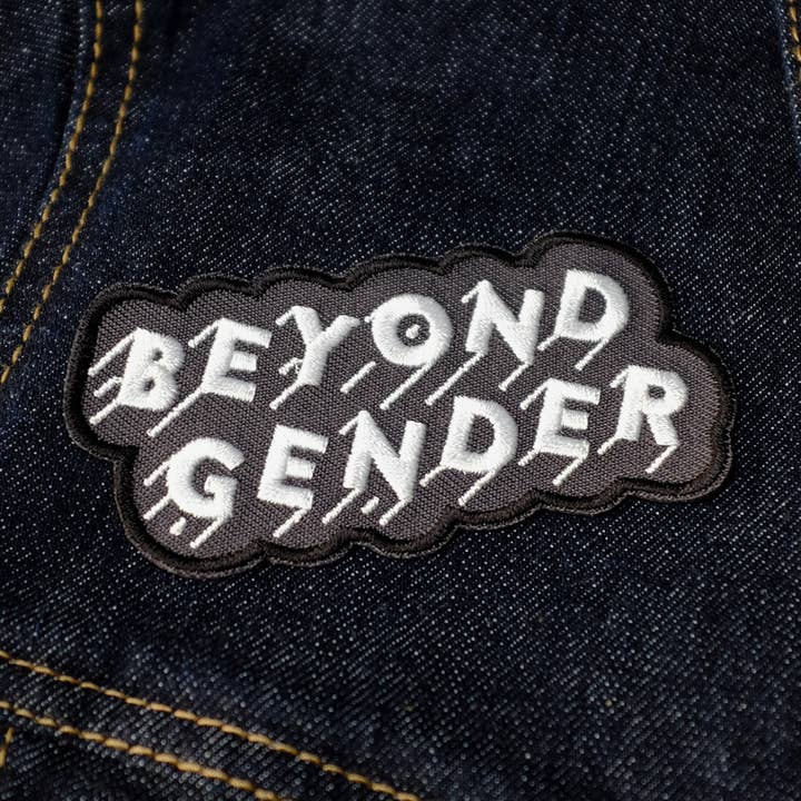 Beyond Gender Patch (Preto) por atacado de Bianca's Design Shop