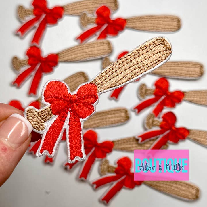 Aloe and Milk Boutique - Wholesale Patch - Baseball Bat patch, softball patches, baseball patches10