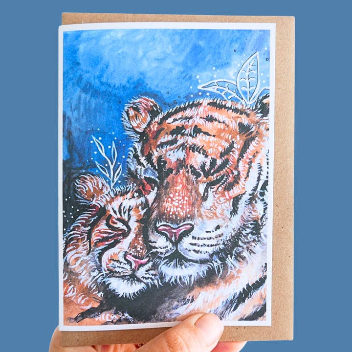 Greetings Card 'A Mother's Love' for wholesale by ReKINDle By Lisa