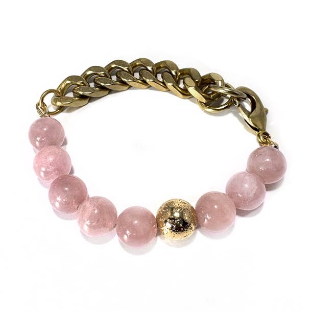 REMIX: QUARTZO ROSA DE MADAGÁSCAR & MISSANGA GF por atacado de Rachel Nathan