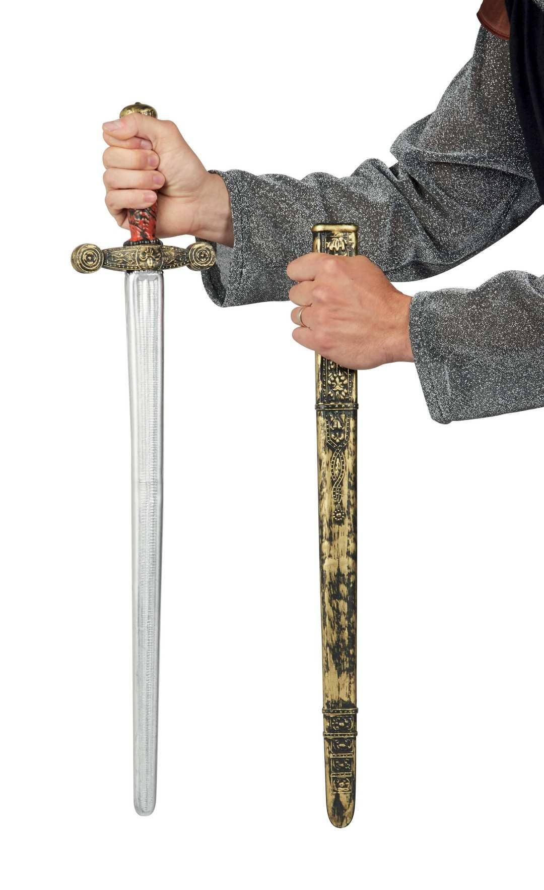 P'tit Clown - Wholesale Classic Toy - Kids - Knight's Sword with Scabbard - 75 cm1