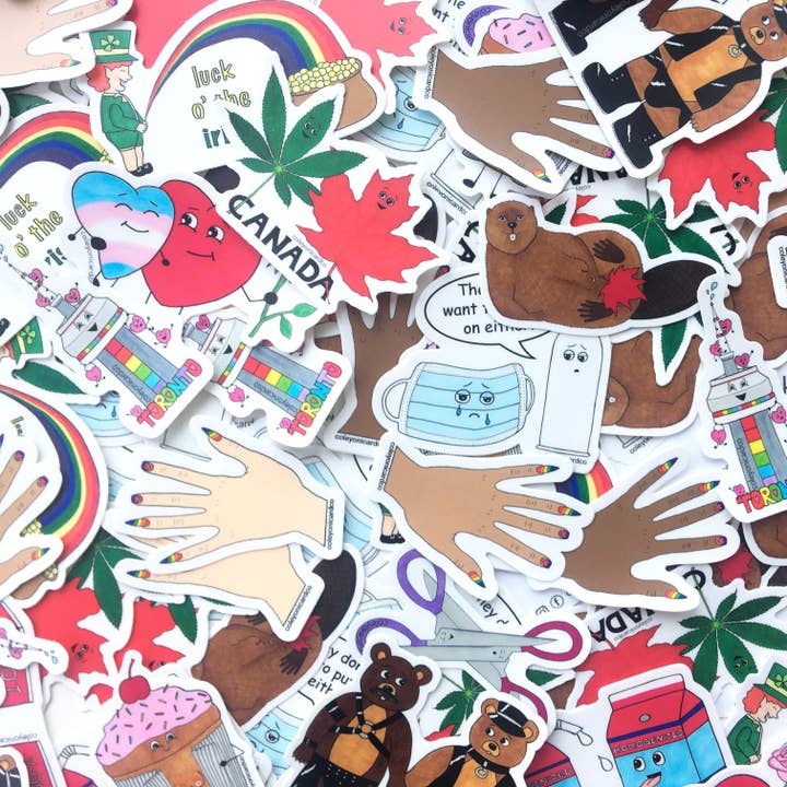 Cole-Yoni Inc. - Vendita all'ingrosso Adesivo - Adesivo vinile Toronto Pride5