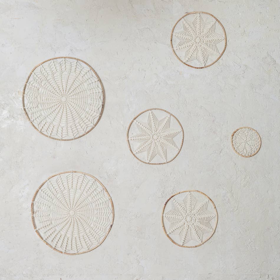 Mahe Homeware - Wholesale Wall Accent - Macrame Round Wall Decor4
