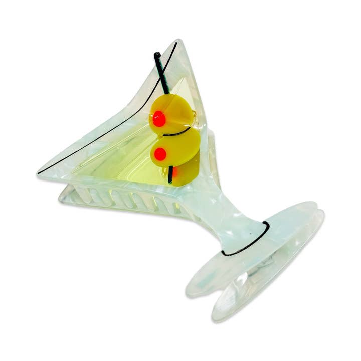 Jenny Lemons - Wholesale Hair Clip - Women's - Large Martini Hair Claw Clip6